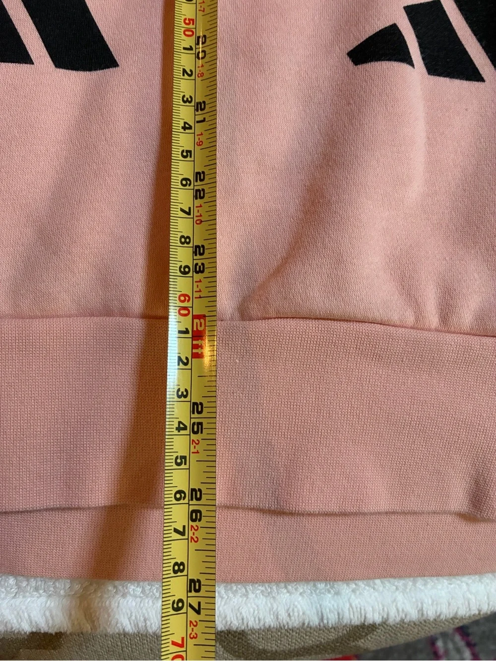 adidas peach pullover